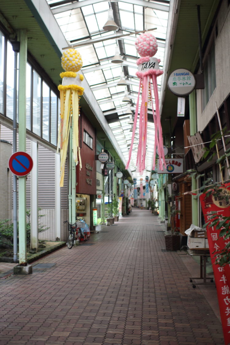 長崎　島原　商店街